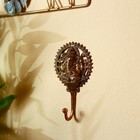 Крючок "Ганеша" 15х8,5 см, бронза - фото 10225969