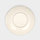 Тарелка керамическая "Алладин", 25 см, серая, 1 сорт, Иран - фото 4370579