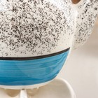 Чайник заварочный "Персия", керамика, синий, 0.85 л, 1 сорт, Иран - фото 25963043