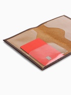 Обложка для паспорта, с гербом, с тиснением фольгой, гладкая, коричневая - Фото 10