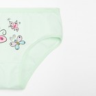 Трусы для девочки, цвет бирюзовый, рост 110-116 см - фото 41451628