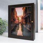 Ключница "Переулок" 24Х29 см венге - фото 21998830