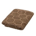 Полотенце махровое «Сота», размер 70x140 см, цвет шоколад - фото 299654633