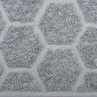 Полотенце махровое «Сота», размер 70x140 см, цвет стальной - фото 299654636
