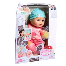 Кукла многофункциональная Baby Annabell «Время обеда», 43 см