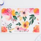 Альбом для рисования 40 листов А4 на скрепке «1 сентября: Цветы» обложка 160 г/м2, бумага 100 г/м2. - фото 24609233