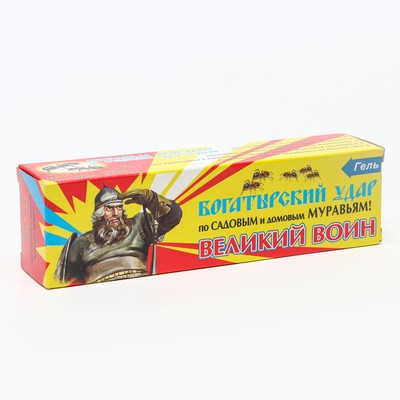 Средство от муравьев « Великий воин», гель, туба, 80 г