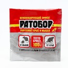 Тесто-брикет Ратобор ВХ, от грызунов, пак, 100 г - Фото 1
