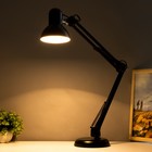 Настольная лампа "Инженер" 1x60W E27 черная - Фото 3