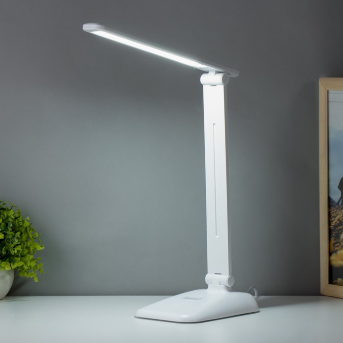 Настольная лампа 8Вт 450лм 6500К белый к-1,2м - фото 1910555132