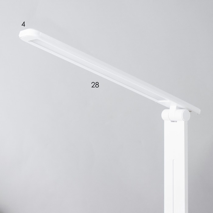 Настольная лампа 8Вт 450лм 6500К белый к-1,2м - фото 1910555142