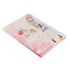 Блокнот А6, 64 листа в клетку "Модница", твёрдая обложка, глянцевая ламинация, блок офсет (комплект 2 шт) - фото 26712281