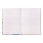 Блокнот А6, 64 листа в клетку "Соня", твёрдая обложка, глянцевая ламинация, блок офсет - Фото 3