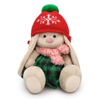 Мягкая игрушка «Зайка Ми в шапке со снежинкой», 23 см - фото 10227412