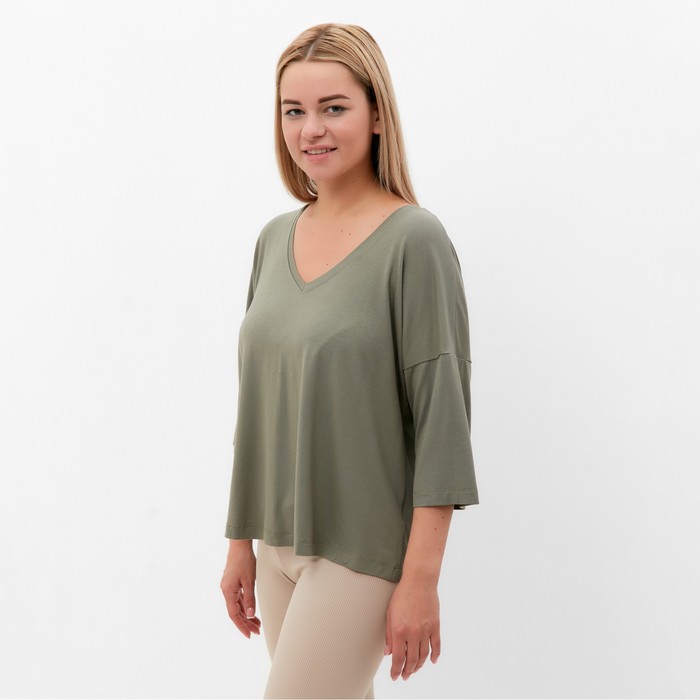 Джемпер женский, цвет хаки, размер 54 60134