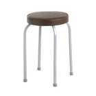 Табурет для кухни «Булат», экокожа, цвет шоколад - Фото 1