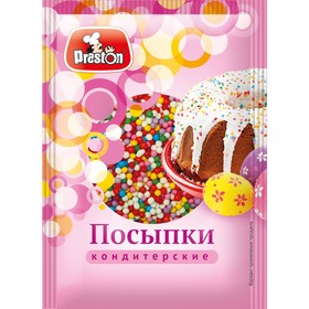 Посыпки кондитерские декор. "Радуга-бисер" 25*50 г 7732894