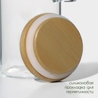 Банка для сыпучих BellaTenero «Эко», 420 мл, 6.7×15.5 см, с бамбуковой крышкой, с ложкой, стекло, прозрачная - Фото 4