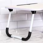 Столик - поднос для завтрака Дарим Красиво, для ноутбука, складной, белый, 60×40 см - Фото 9