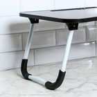 Столик - поднос для завтрака, для ноутбука, складной, серый, 60х40 см - фото 4370642