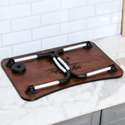 Столик - поднос для завтрака Дарим Красиво, для ноутбука, складной, серый, 60×40 см - Фото 11