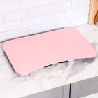 Столик - поднос для завтрака, для ноутбука, складной, розовый, 60х40 см - фото 6800546