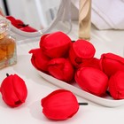 Тюльпаны мыльные красные, набор 50 шт - Фото 3
