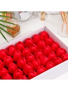 Тюльпаны мыльные красные, набор 50 шт. - Фото 4