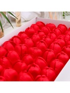 Тюльпаны мыльные красные, набор 50 шт. - Фото 5