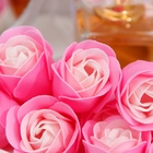 Мыльная роза, бело-розовая 9333115