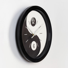 Часы настенные, d-28 см, интерьерные, "Инь Янь", бесшумные - Фото 2