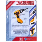 Шуруповёрт Трансформеры, 3 насадки, работает от батареек, Transformers - фото 6800691