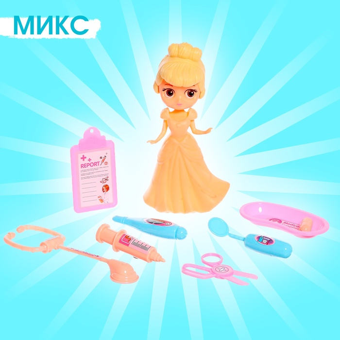 Кукла малышка «Кэтти» с аксессуарами, МИКС 60141