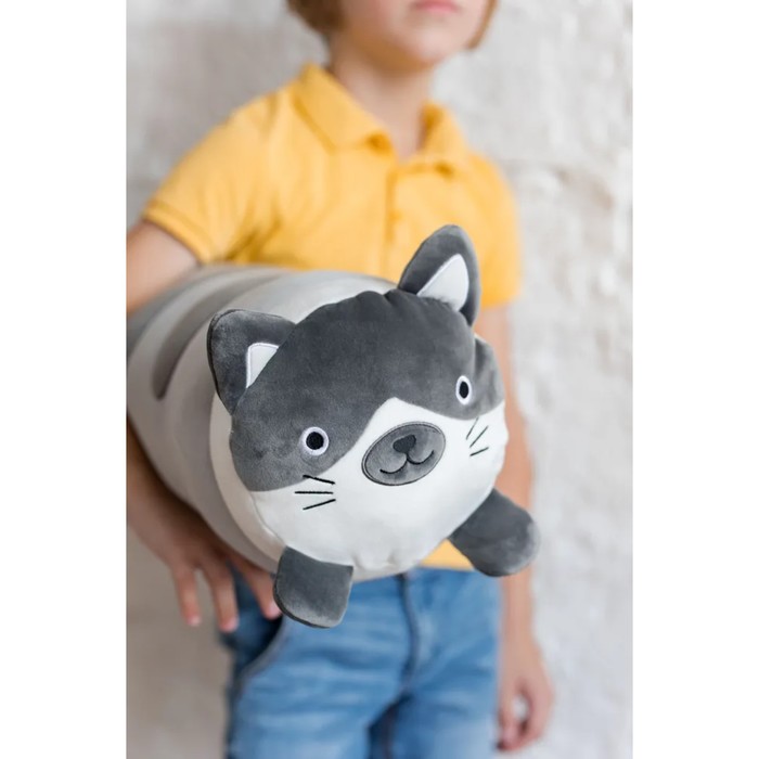 Мягкая игрушка «Кот», цвет серый, 45 см - фото 1907621182