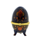 Шкатулка-яйцо керамика "Возрождение" 10х6 см - Фото 1