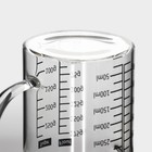 Кувшин для воды BellaTenero «Эко», 350 мл, 12.5×7.5×11.5 см, с мерной шкалой, с бамбуковой крышкой, стекло, МИКС - Фото 5