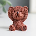 Фигурка полистоун «Мишка: не слышу, не вижу, не скажу», 4×2.5×3 см, МИКС - Фото 3