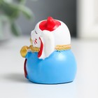 Фигурка полистоун «Манэки-нэко с бубенцами», 4×3.5×3.5 см, МИКС 9229793 - фото 14145812