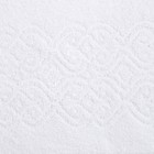 Полотенце махровое 70х130см, Ritmica, белый, 420 г/м, хлопок 100% - Фото 4