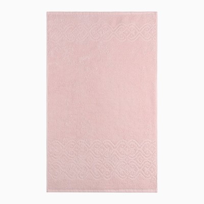 Полотенце махровое 50х80+/-2см, Ritmica, светло-розовый, 340 г/м, хлопок 100%