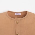 Комбинезон детский без рукавов MINAKU цвет бежевый, рост 74-80 см - фото 51980738