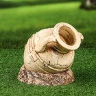 Горшок "Амфора Лада" малое, с поддоном - фото 24352586