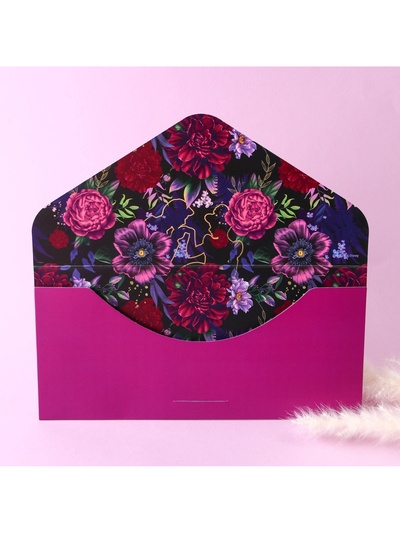 Конверт для денег «Самой лучшей», софт тач, 9 х 19 см