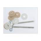 Клапан сливной для бачка унитаза "РБМ" КВ-16.3М, "Стоп- Слив", многоуровневая кнопка хром - фото 22738121