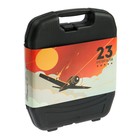 Набор инструментов в кейсе ЛОМ «23 ФЕВРАЛЯ», в подарочной упаковке, 27 предметов - Фото 4