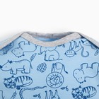 Боди для мальчика, цвет голубой, рост 56 см (0-1м) - фото 50410315