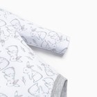 Боди детское, цвет белый, рост 62 см (1-3м) - фото 24339689