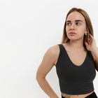 Топ женский, цвет серый, размер 42-46 - фото 809154974