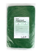 Тент защитный, 8×4 м, плотность 90 г/м², люверсы шаг 1 м, тарпаулин, УФ, МИКС 9393065