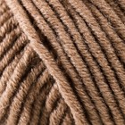 Пряжа "Merino bulky" 25% шерсть 75% акрил 100м/100гр (218 серо-бежевый) - Фото 3